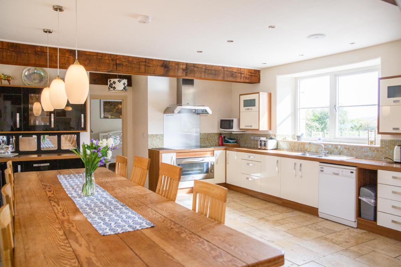 Higher Weddicott Barn Holiday Cottage - Self Catering Chagford Exteriér fotografie