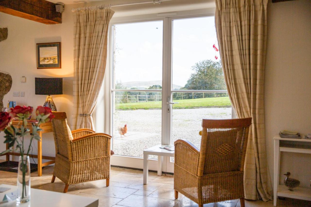 Higher Weddicott Barn Holiday Cottage - Self Catering Chagford Exteriér fotografie